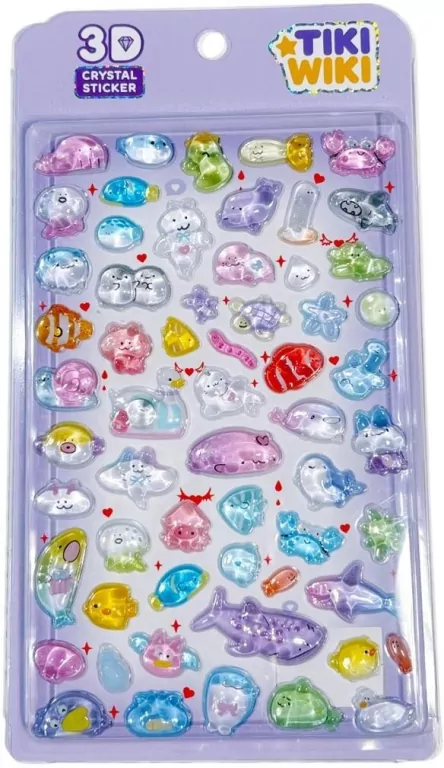 Naklejki 3D Crystal Rybki - tantis.pl
