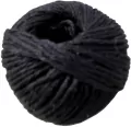 Sznurek bawełniany czarny 1,5mmx50m - tantis.pl