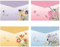 Teczka koperta A4 na zatrzask Floral MIX - tantis.pl
