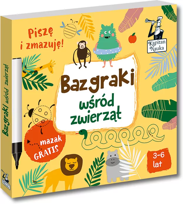 Bazgraki wśród zwierząt. Kapitan Nauka - tantis.pl