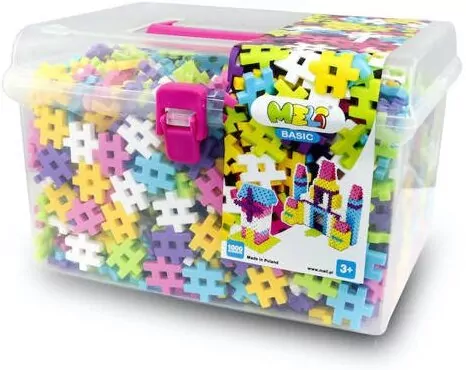 Klocki Meli Basic Pink Travel Box - tantis.pl