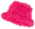 Kapelusz futrzany różowy - tantis.pl