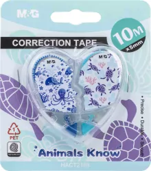 Happy Color. Korektor w taśmie. Animal Planet 5mx5mm