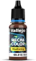 Vallejo: 69.818 - Mecha Weathering - Brown Engine Soot (Matt) (17 ml) - tantis.pl