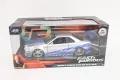 Jada F&F Nissan Skyline GTR silver 1:24 - tantis.pl