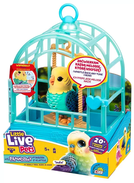 Little Live Pets Mój Prawdziwy Ptaszek - tantis.pl