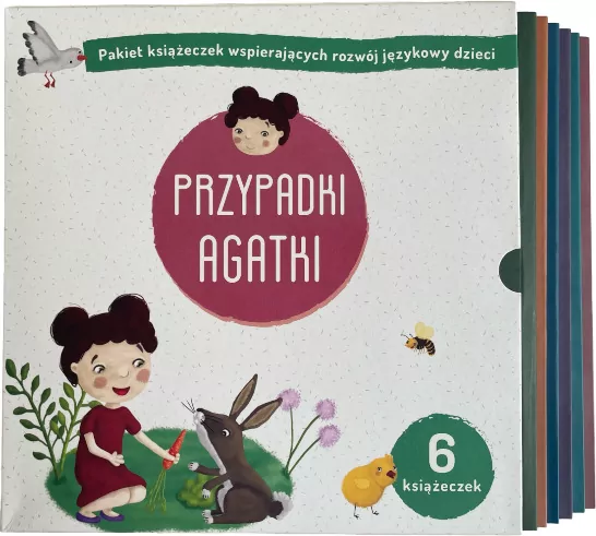 Pakiet: Przypadki Agatki. 6 książeczek - tantis.pl