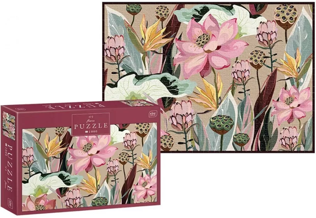 Puzzle 1000. Flowers 2 - tantis.pl