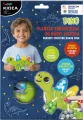 Plansza sensoryczna do nauki liczenia Dino KIDEA - tantis.pl