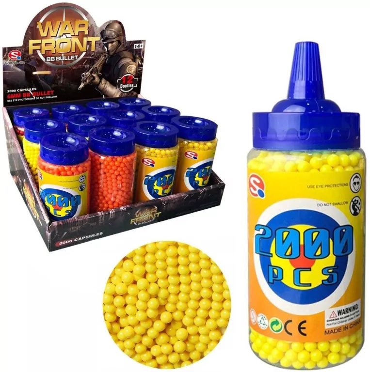 Kulki do pistoletów 2000szt MIX - tantis.pl