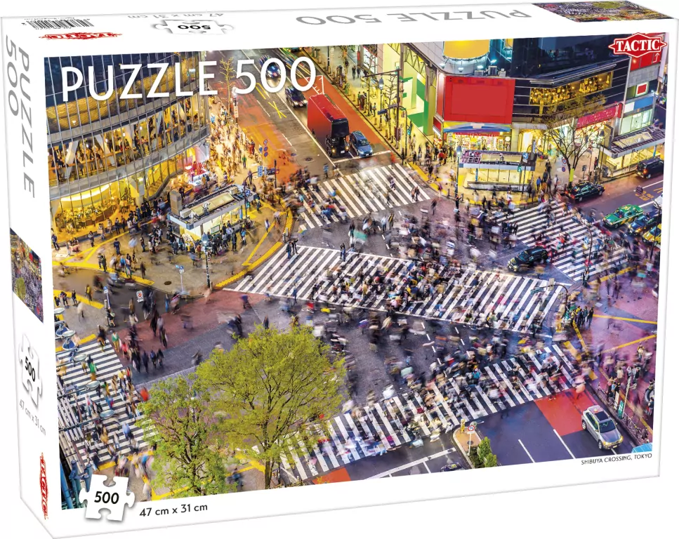 Puzzle 500 Around the World Shibuya Crossing Tokyo - tantis.pl