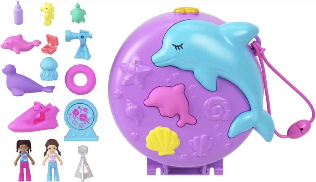 Polly Pocket. Akwarium delfina HWN96 - tantis.pl