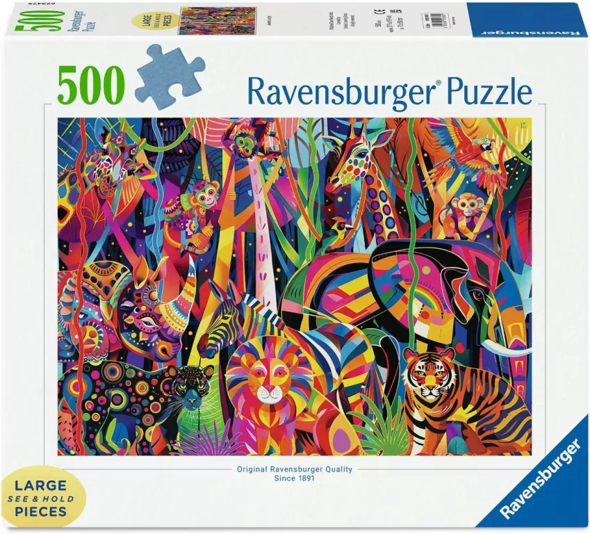 Puzzle 500 Jeweled Jungle - tantis.pl