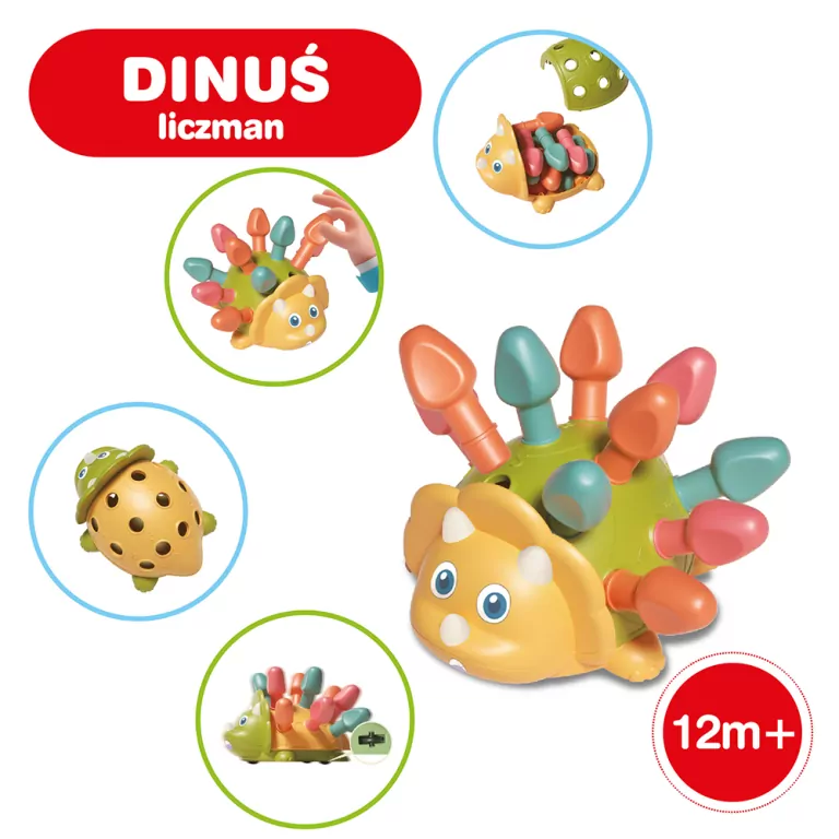 Dinozaur. Liczmany - tantis.pl