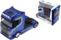 BBurago. Str. Fire Haulers Custom Scania 770S Blue - tantis.pl