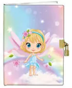 Pamiętnik z kłódką 13x18cm Bajeczny 60K gładki