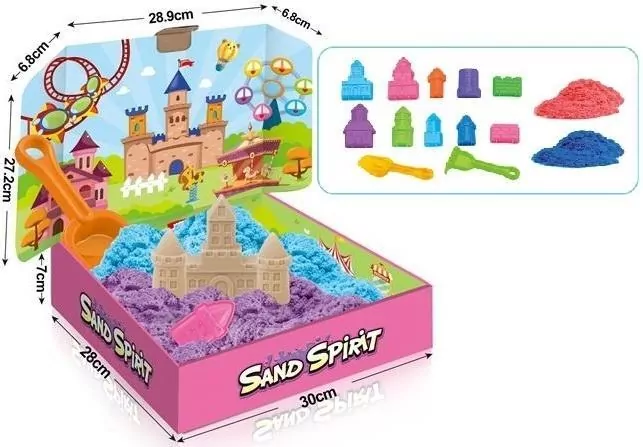 Magiczny piasek z akcesoriami - tantis.pl