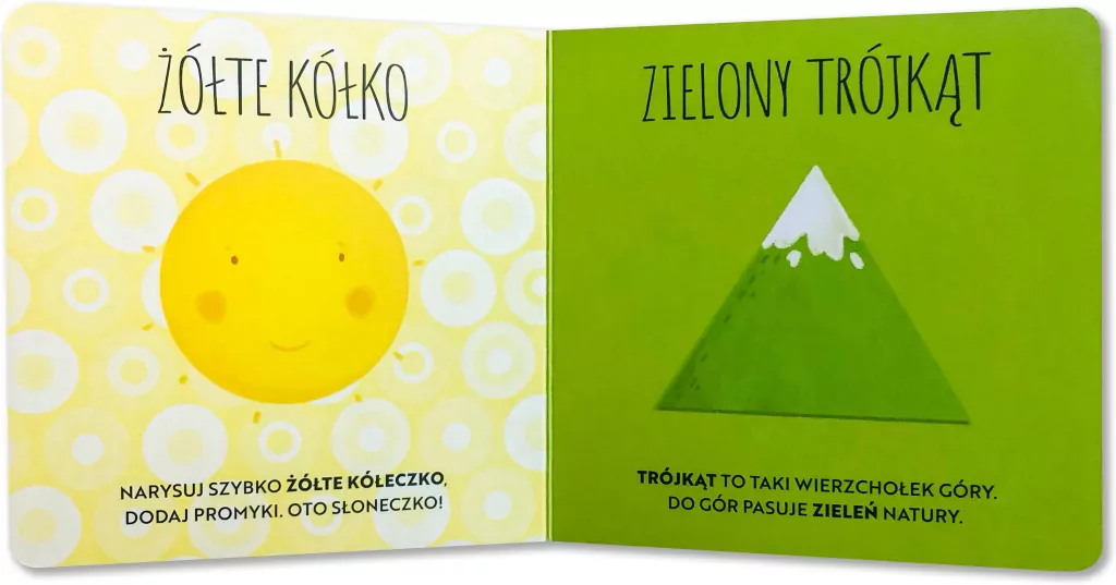 Książka i puzzle. Moje pierwsze kształty i kolory, 20 elementów - tantis.pl