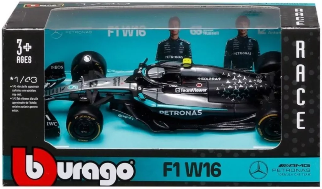 Formula Without Helmet&Plastic Stand Mercedes-Amg - tantis.pl