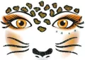 Naklejka Face Art Leopard - tantis.pl