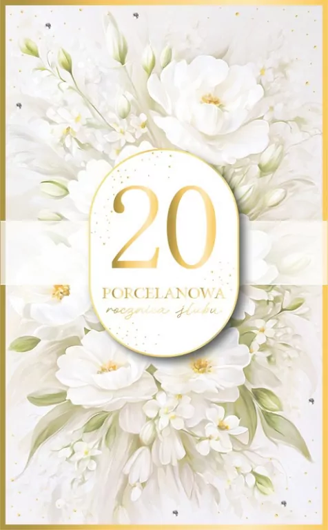 Karnet Rocznica Ślubu 20 - tantis.pl