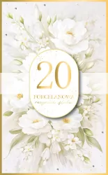 Karnet Rocznica Ślubu 20