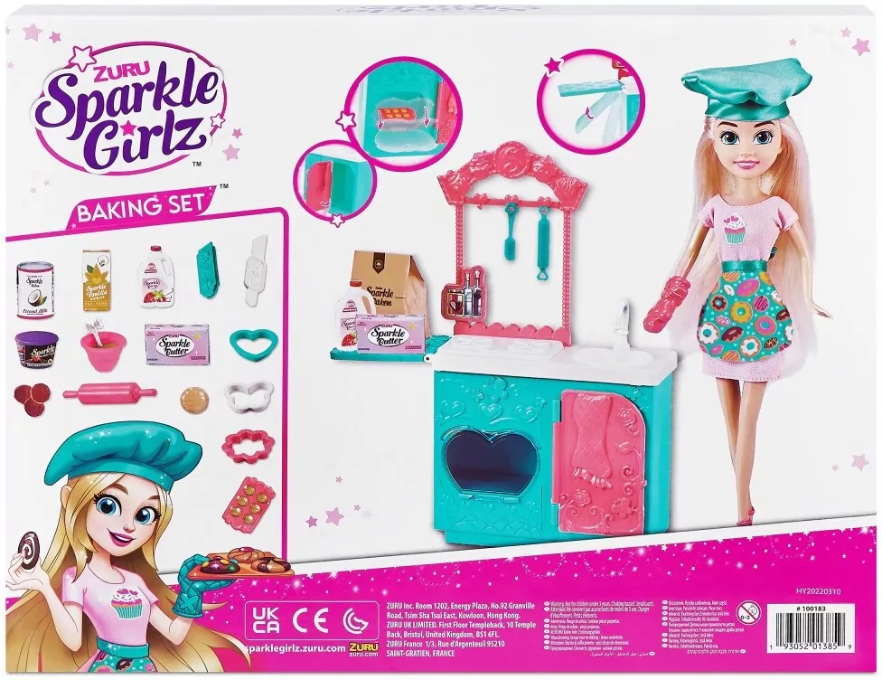 *****ZURU Sp.Girlz lalka+zest.d/piecz 100183 50526 - tantis.pl