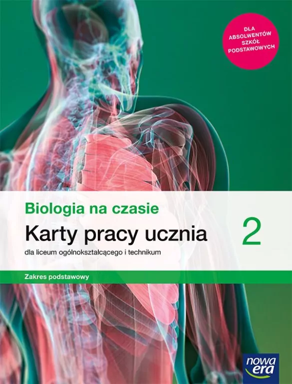 Biologia na czasie 2. Karty pracy ucznia dla liceum ogólnokształcącego i technikum. Zakres podstawowy - tantis.pl