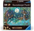 Puzzle drewniane 500 Baśniowy Las - tantis.pl