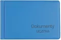 Okładka na dokumenty ucznia, niebieska - tantis.pl