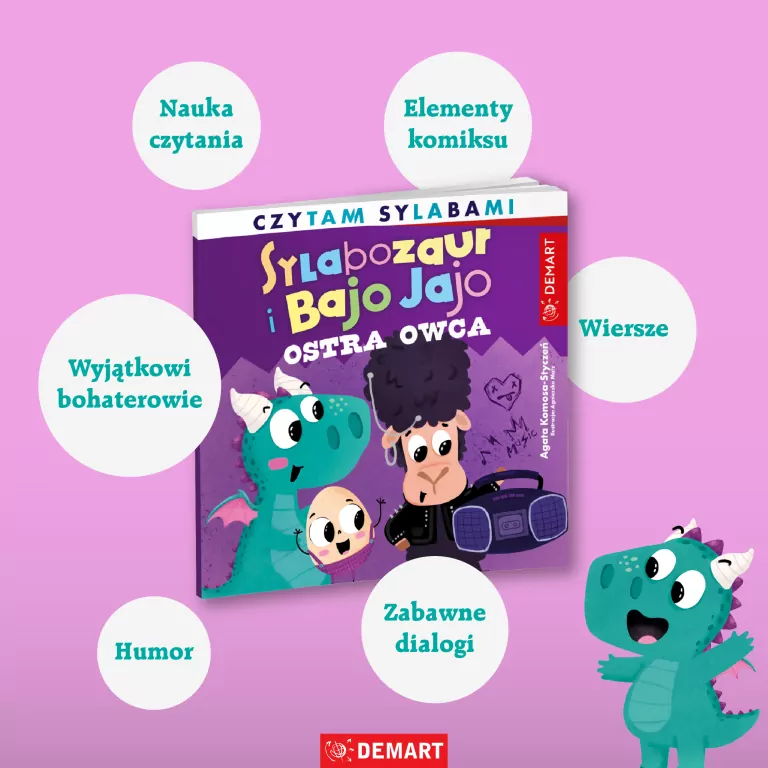 Sylabozaur i Bajo Jajo. Ostra owca - tantis.pl