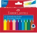 Kredki świecowe trójkątne Faber-Castell 12 kolorów - tantis.pl