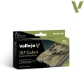 Vallejo: 71.210 - Model Air - AFV - IDF Colors - Israeli Defence Force (6x18 ml) - tantis.pl