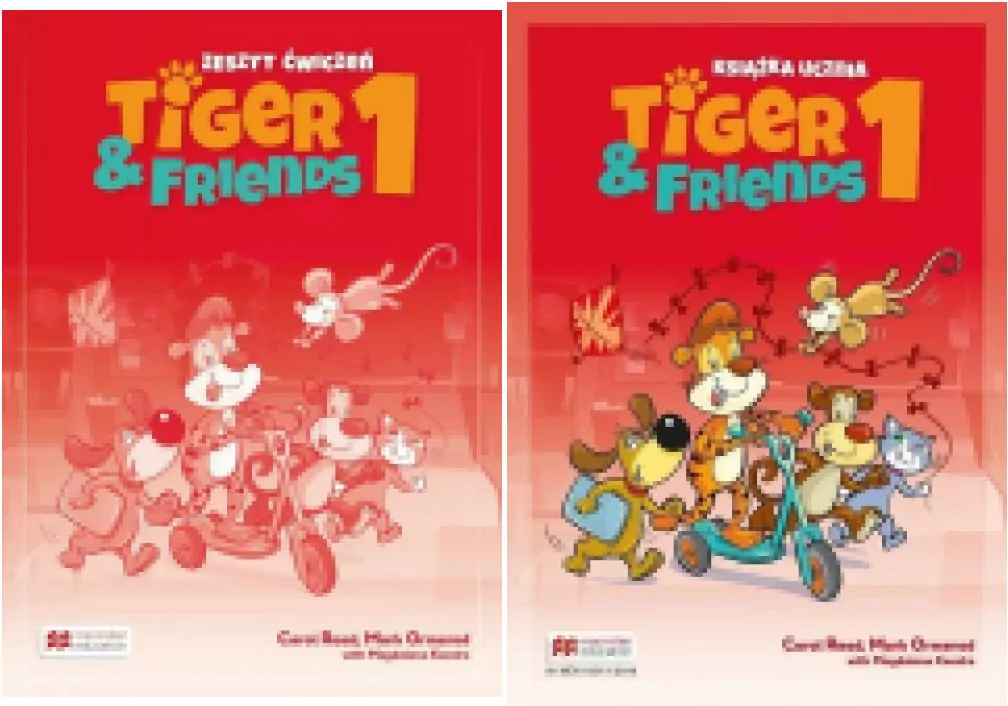 Pakiet: Tiger & Friends 1. Książka ucznia / Zeszyt ćwiczeń - tantis.pl