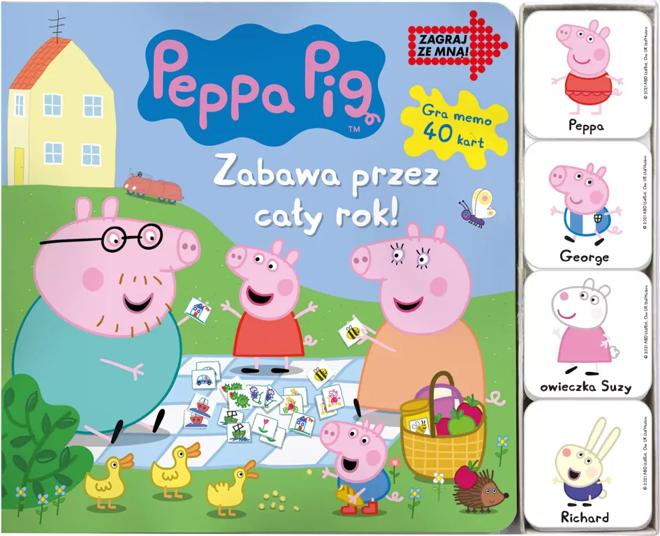 Peppa Pig. Zagraj Ze Mną cz. 2 Zabawa przez cały rok! - tantis.pl