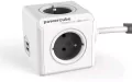 Przedłużacz allocacoc PowerCube Extended USB 2402GY/FREUPC (1,5m; kolor szary) - tantis.pl