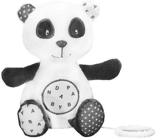 Zabawka edukacyjna z pozytywką Panda - tantis.pl