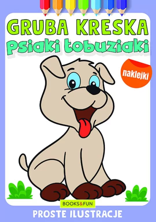 Psiaki łobuziaki. Gruba kreska - tantis.pl