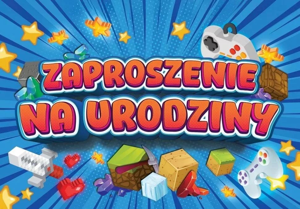 Zaproszenie Urodziny Zay Mini - tantis.pl