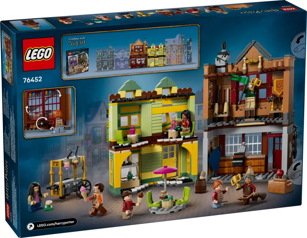 LEGO® Harry Potter. Markowy sprzęt do quidditcha™ i lodziarnia 76452 - tantis.pl