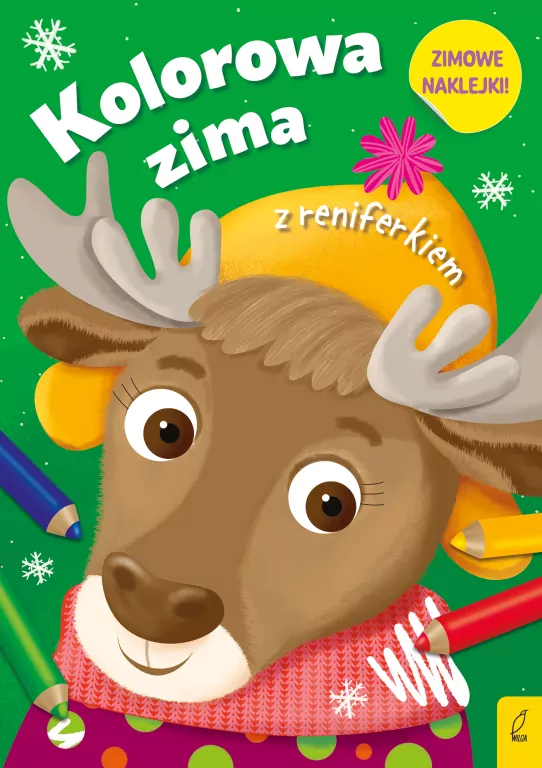 Kolorowa zima z reniferkiem - tantis.pl