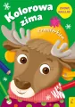 Kolorowa zima z reniferkiem - tantis.pl