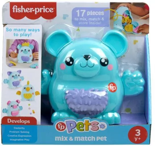Zwierzaczek Ziemniaczek. Fisher Price Pets - tantis.pl