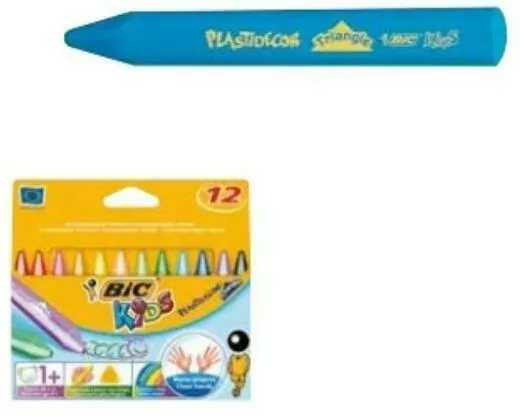Kredki Plastidecor Triangle KIDS 12 kolorów - tantis.pl