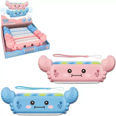 Harmonijka organki krab ze światłem MIX