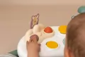 Siedzisko interaktywne ze stolikiem 3w1 niebieskie Smoby - tantis.pl