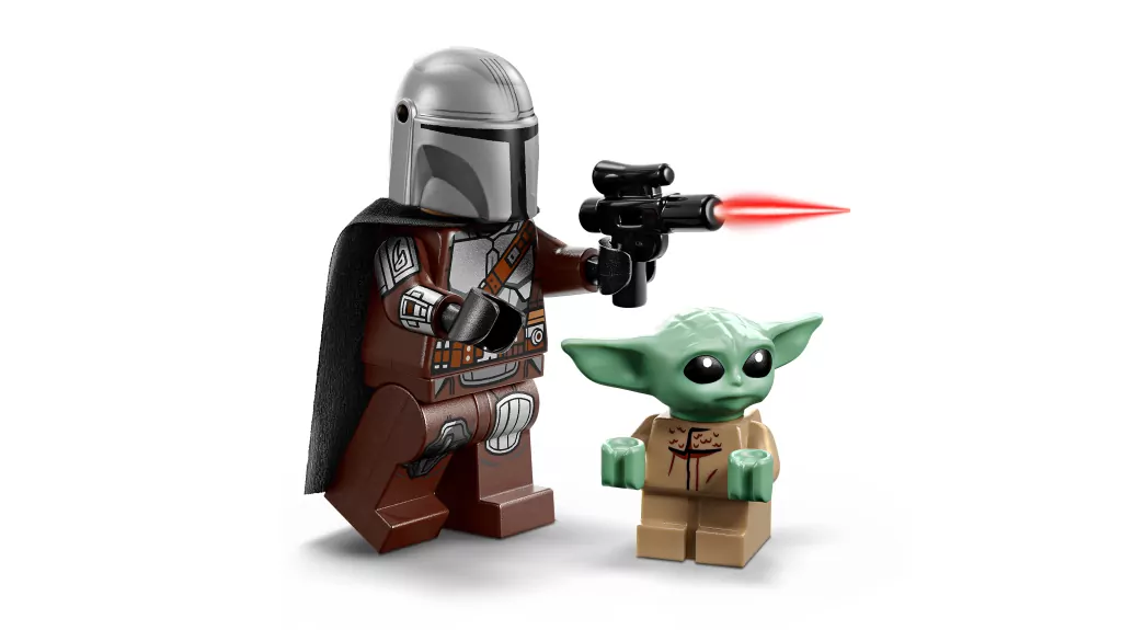 LEGO® Star Wars. Śmigacz Mandalorianina i Grogu  75436 - tantis.pl