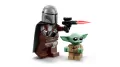 LEGO® Star Wars. Śmigacz Mandalorianina i Grogu  75436 - tantis.pl