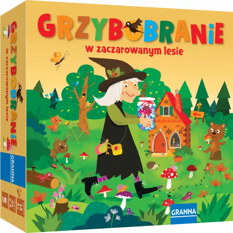 Grzybobranie. W zaczarowanym lesie - tantis.pl