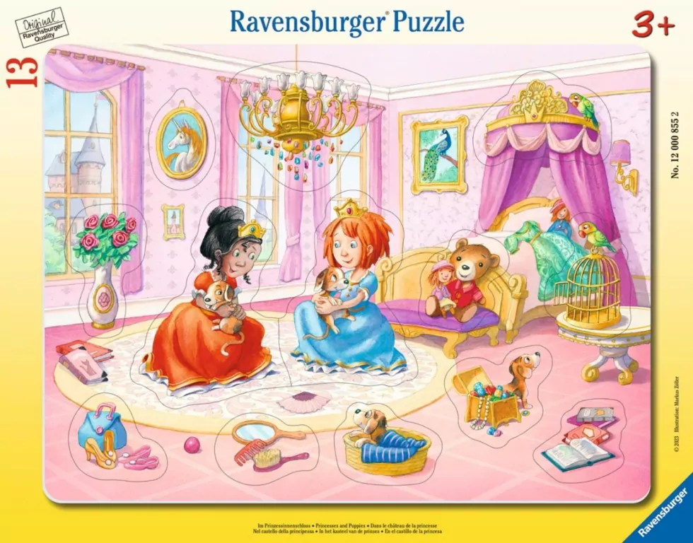 Puzzle Princesses and Puppies Where to Put It? - tantis.pl